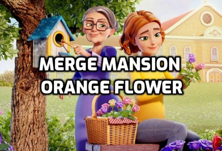 Merge Mansion Orange Flower, How to Get