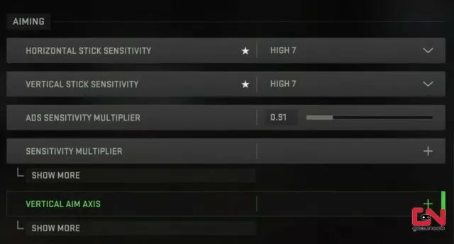 Best Aiming Controller Settings in Modern Warfare 2