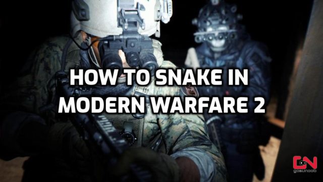 Modern Warfare 2 Snaking, How to Snake in MW2