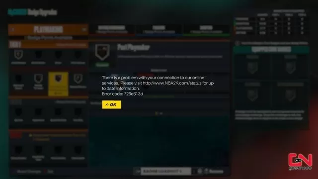 NBA 2K23 726e613d Error When Applying Badges Fix