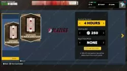 NBA 2K23 Auction Duration