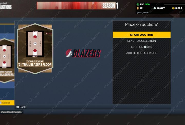 NBA 2K23 Auction House Unlock, Send Players & Cards to Auction