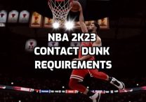 NBA 2K23 Contact Dunk Requirements