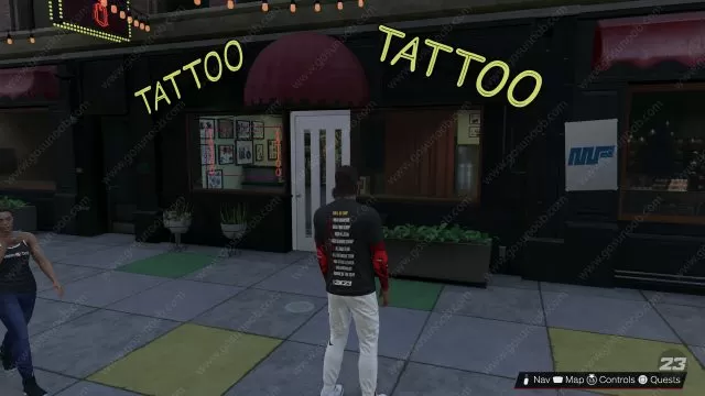 NBA 2K23 Tattoo Shop Brown Shirt Bug Fix