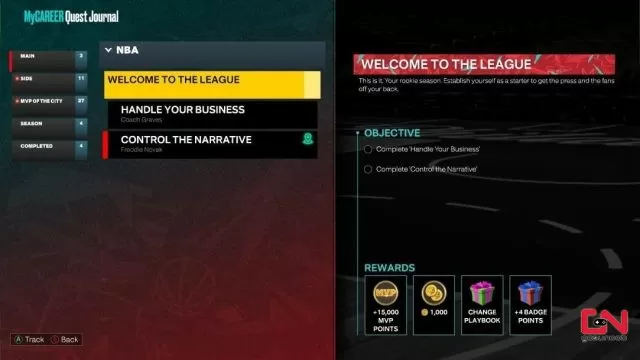 NBA 2K23 Welcome to the League not Progressing