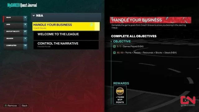 NBA 2K23 Welcome to the League not Progressing