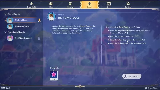 The Royal Tools Quest