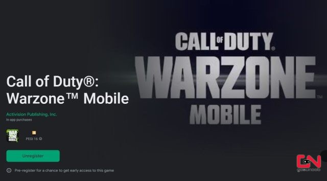 Warzone Mobile Pre-Register on Android Play Store & iOS