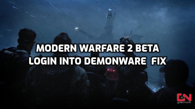 Xbox Crashes when Login into Demonware Modern Warfare 2 Beta