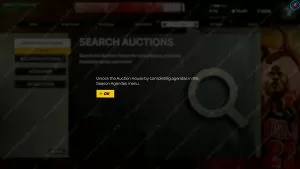 complete agendas to unlock the Auction House