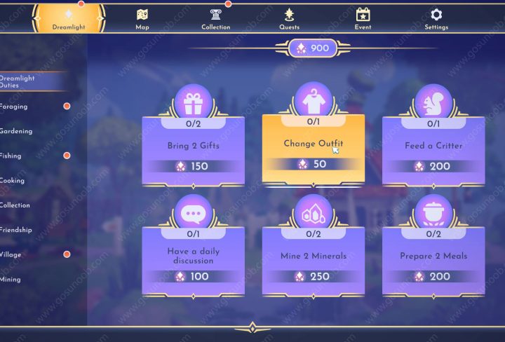 how to change outfit disney dreamlight valley