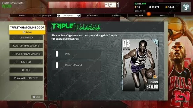 nba 2k23 elgin baylor takeover requirements