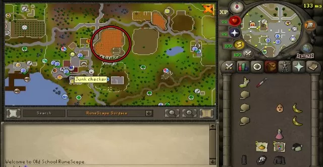 Aggie location OSRS