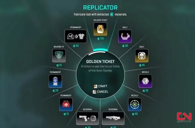 Apex Legends Golden Ticket, What Does it Do & How to Use