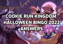 Cookie Run Kingdom Halloween Bingo Answers 2022