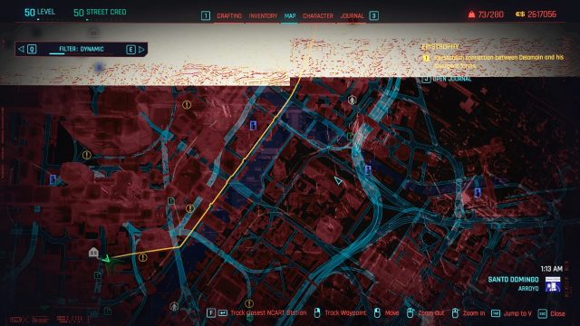 Cyberpunk 2077 Map Bug Fix