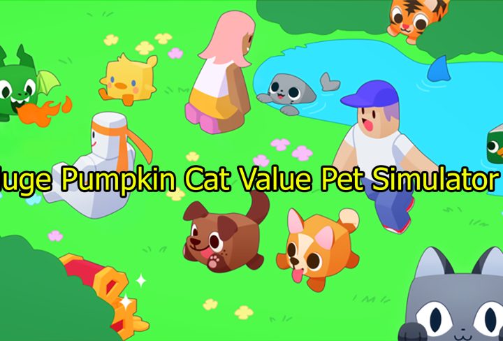 Huge Pumpkin Cat Value Pet Simulator X