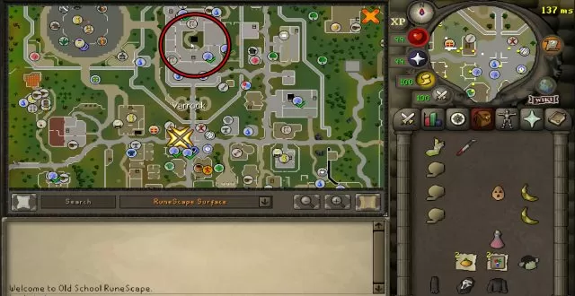 King Roald location OSRS