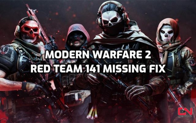 MW2 Red Team 141 Missing, Ghost, Farah & Price Not Showing