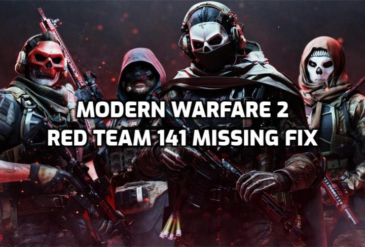 MW2 Red Team 141 Missing, Ghost, Farah & Price Not Showing