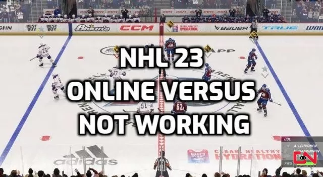 NHL 23 Online Versus Not Working Fix