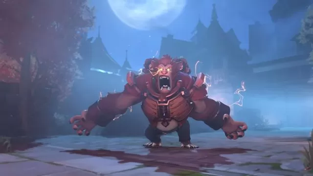 Overwatch 2 Twitch Drops Werewolf Winston Skin