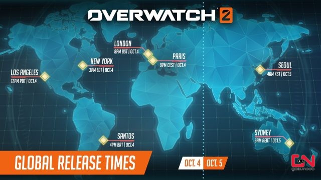 When Does Overwatch 2 Come Out? OW2 Launch Times in North America, Europe, UK, Korea, and Other Regions