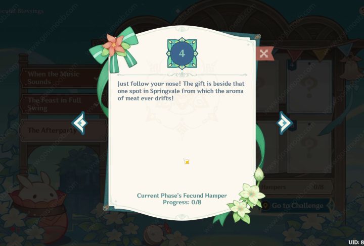 just follow your nose gift location genshin impact