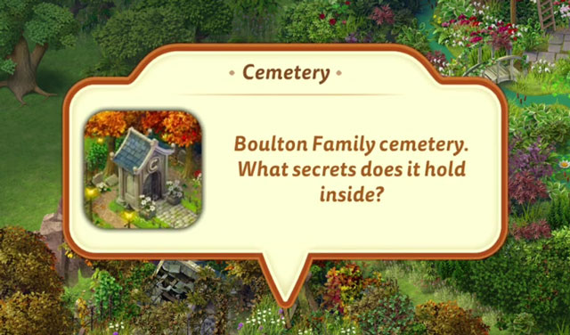merge mansion cemetery how to enter new area