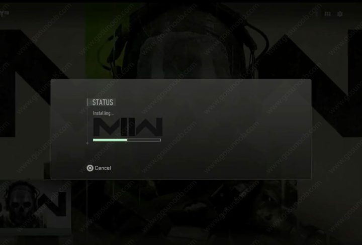 mw2 status installing stuck on ps5 fix