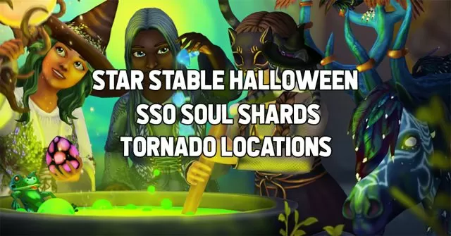 SSO Soul Shards, Star Stable Tornado Locations