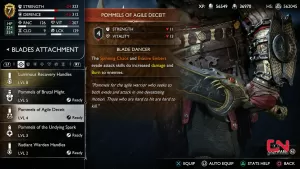 Best Blades of Chaos Pommel Attachments in God of War Ragnarok  Pommels of Agile Deceit