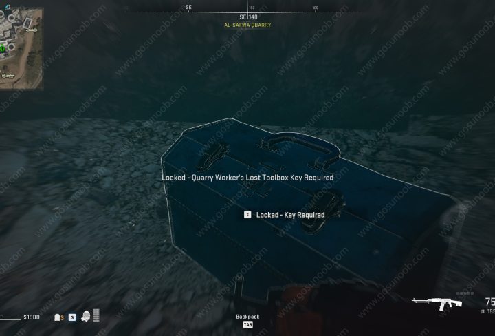 DMZ Quarry Worker’s Lost Toolbox Key Unlock Location Warzone 2
