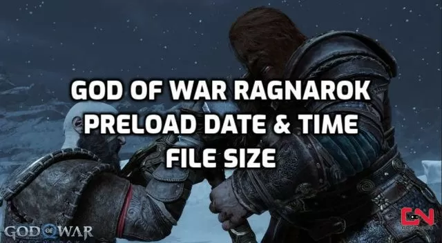 God of War Ragnarok Preload Date, Time & Download File Size