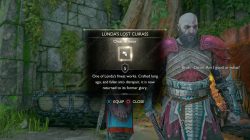 Lunda's Lost Cuirass Crafted GoW Ragnarok