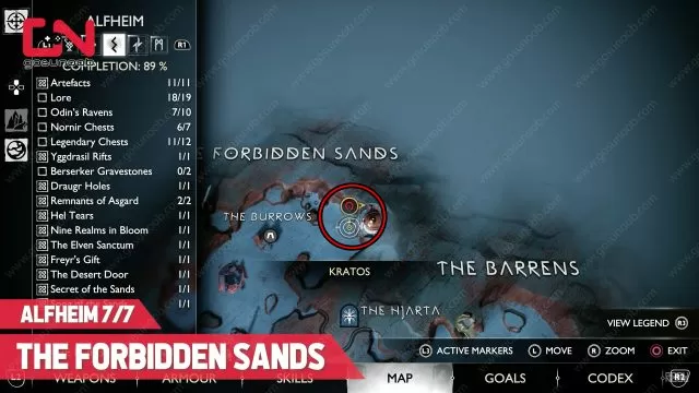 Second Forbidden Sands Nornir Chest God of War Ragnarok