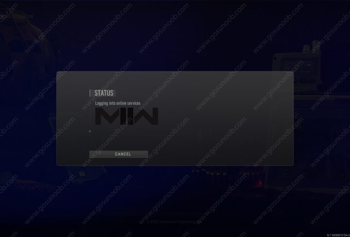 Stuck on Login to Online Services Warzone 2