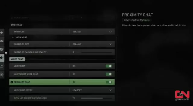 Warzone 2 Proximity Chat Not Working