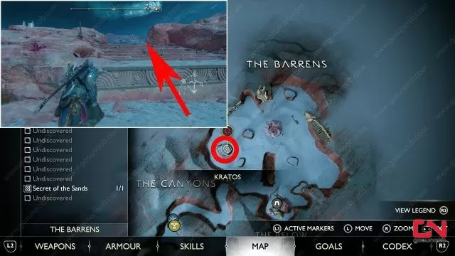 chaos sparks locations god of war ragnarok