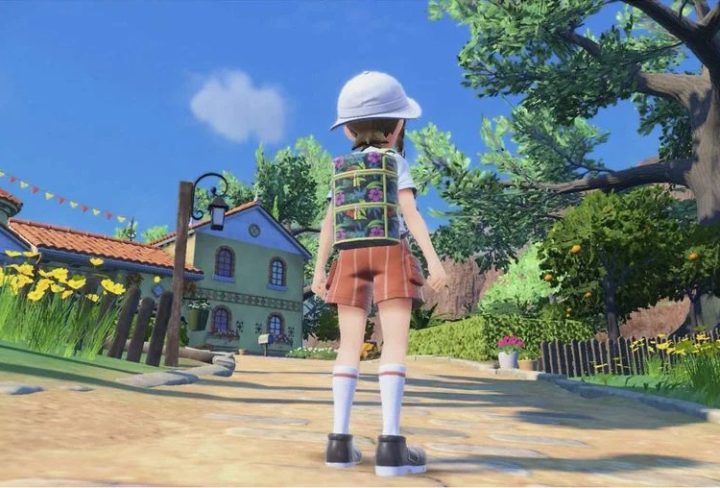 floral backpack pokemon scarlet and violet