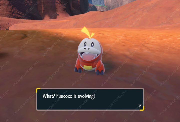 fuecoco evolution into crocalor & skeledirge pokemon scarlet