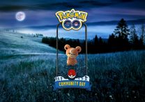 pokemon go teddiursa community day release date time & rewards