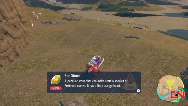 pokemon scarlet and violet fire stone location