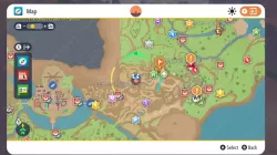 South Province Area Three Rare Candy in Pokemon Scarlet and Violet