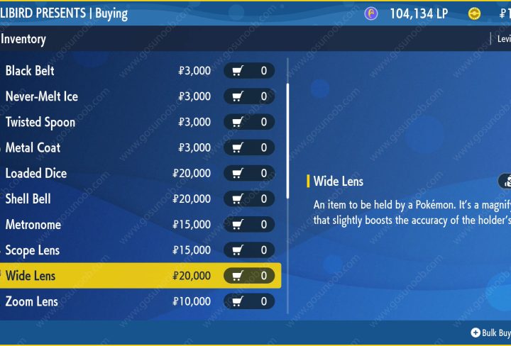 wide lens pokemon scarlet and violet