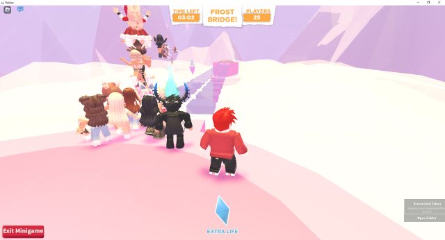 Adopt Me Frost Bridge Minigame