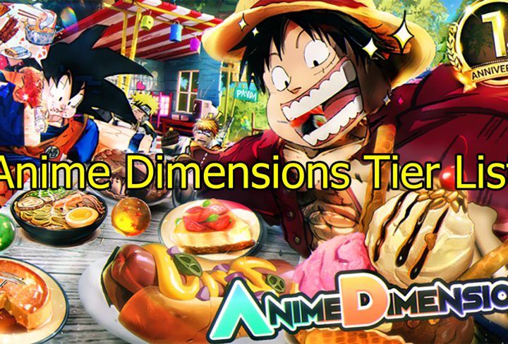 Anime Dimensions Tier List