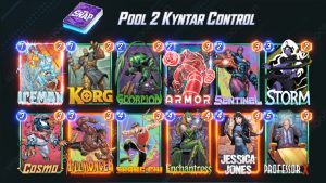 Best Marvel Snap Klyntar Location Deck - Control (Pool 2)