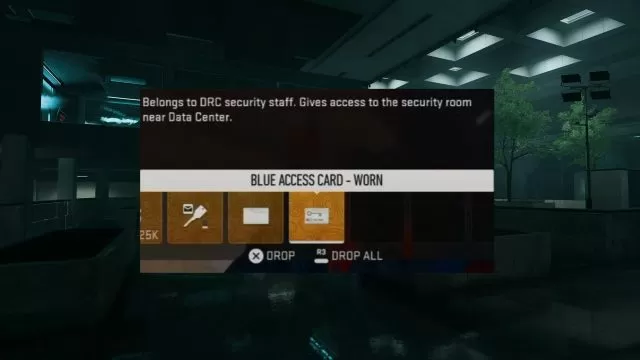 Blue and Red Access Card DMZ, Security Room Near Data Centar