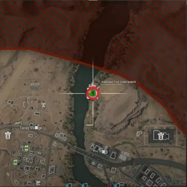 Irradiated Drill Natural Treasure DMZ Map